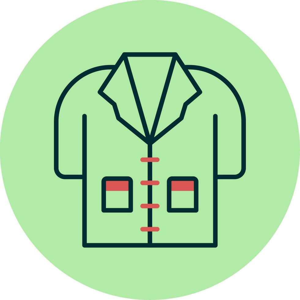 Lab Coat Vector Icon