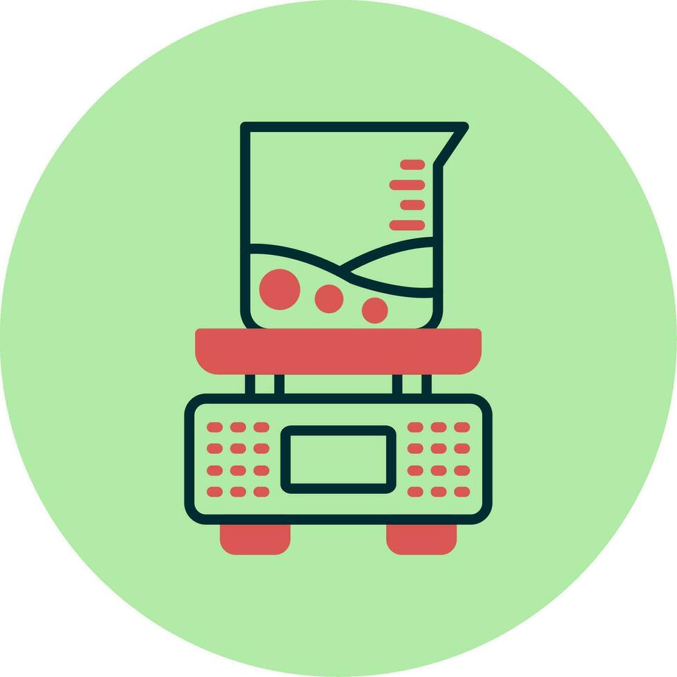 Chemical Weight Vector Icon