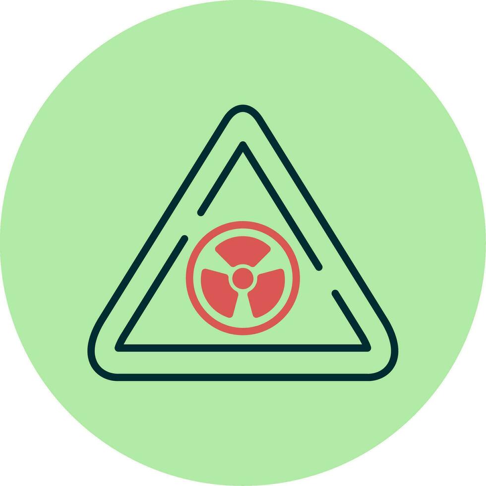 Radioactive Sign Vector Icon