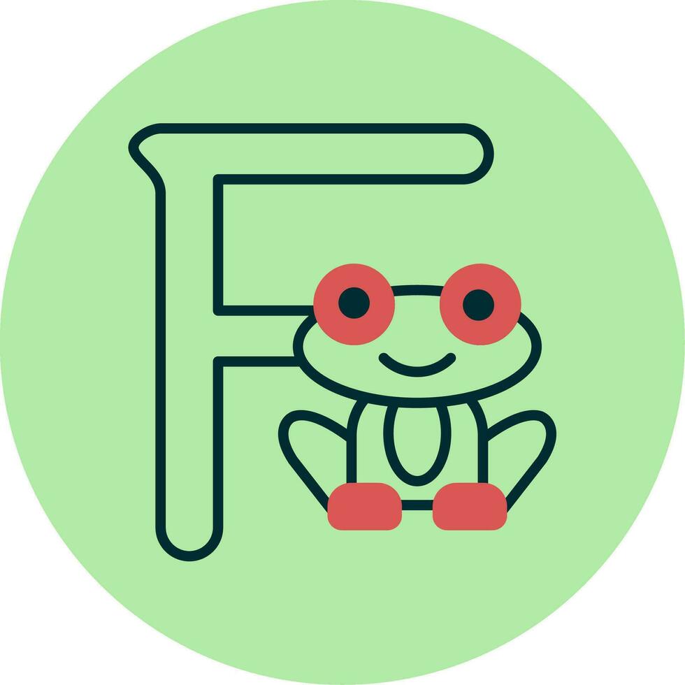 Capital F Vector Icon