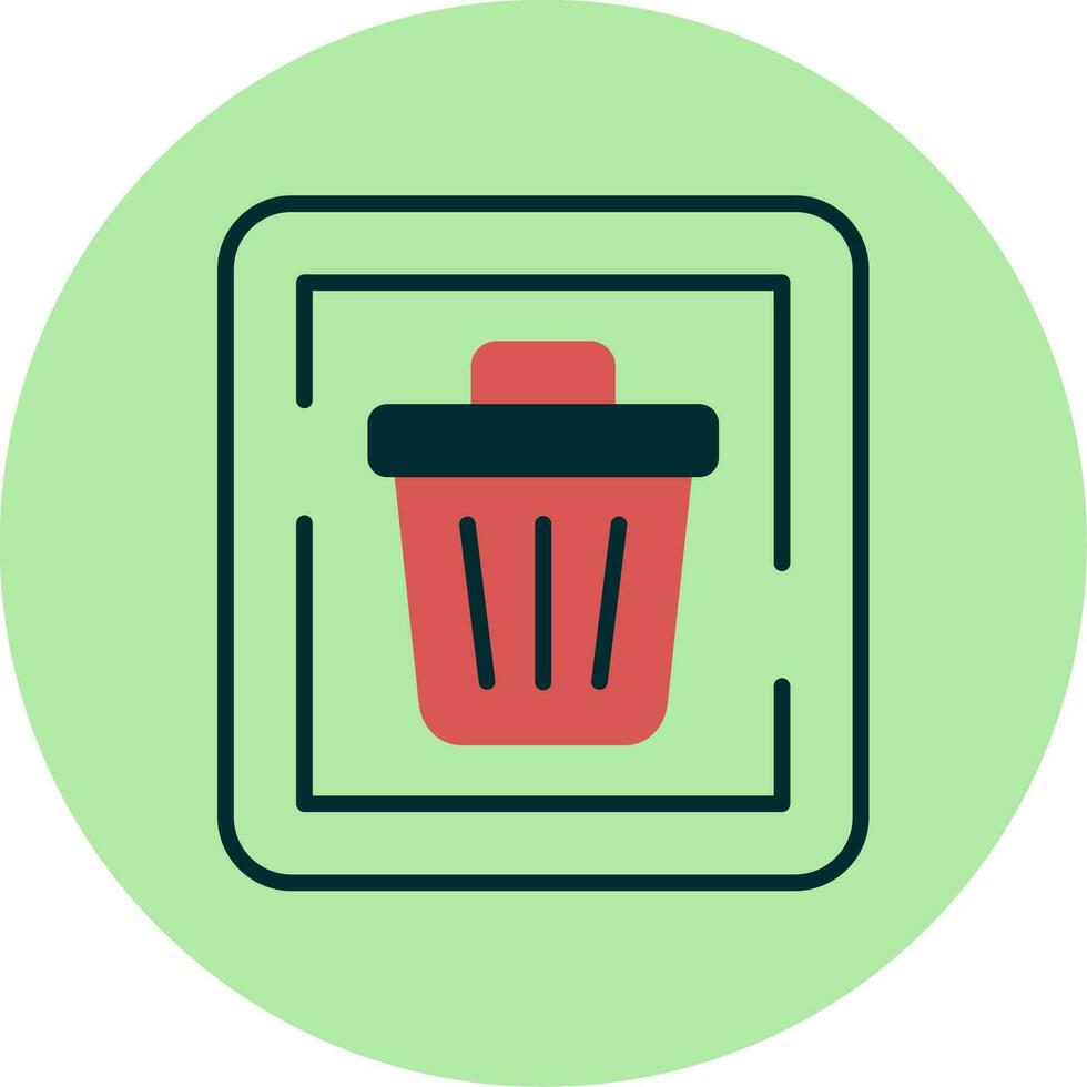 Trash Sign Vector Icon