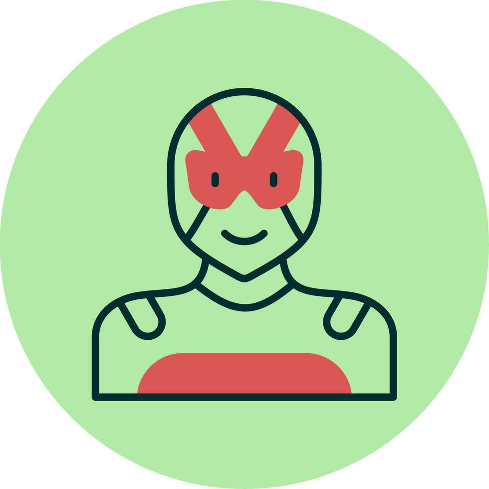 Superhero Vector Icon