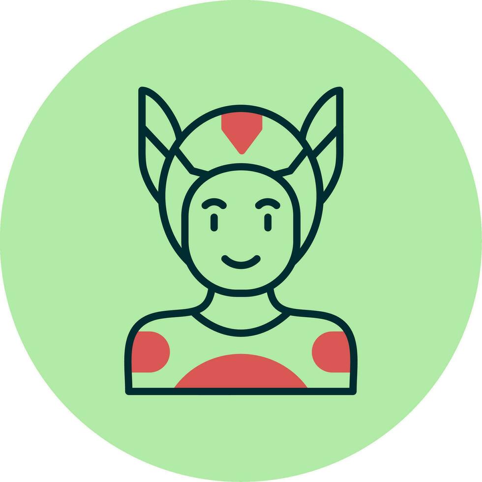 Superhero Vector Icon