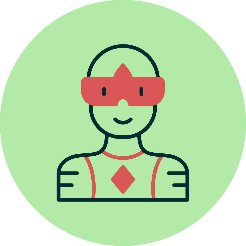Superhero Vector Icon