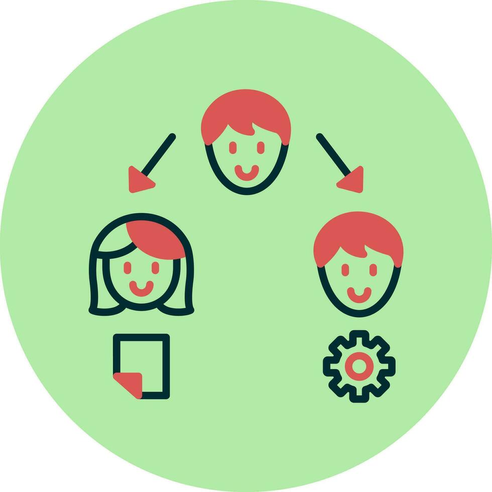 Distribution Vector Icon