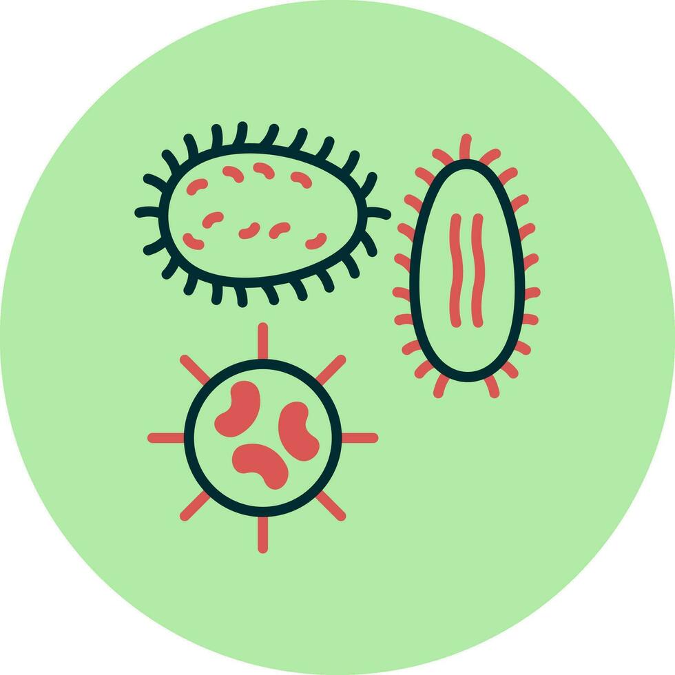 Microorganism Vector Icon