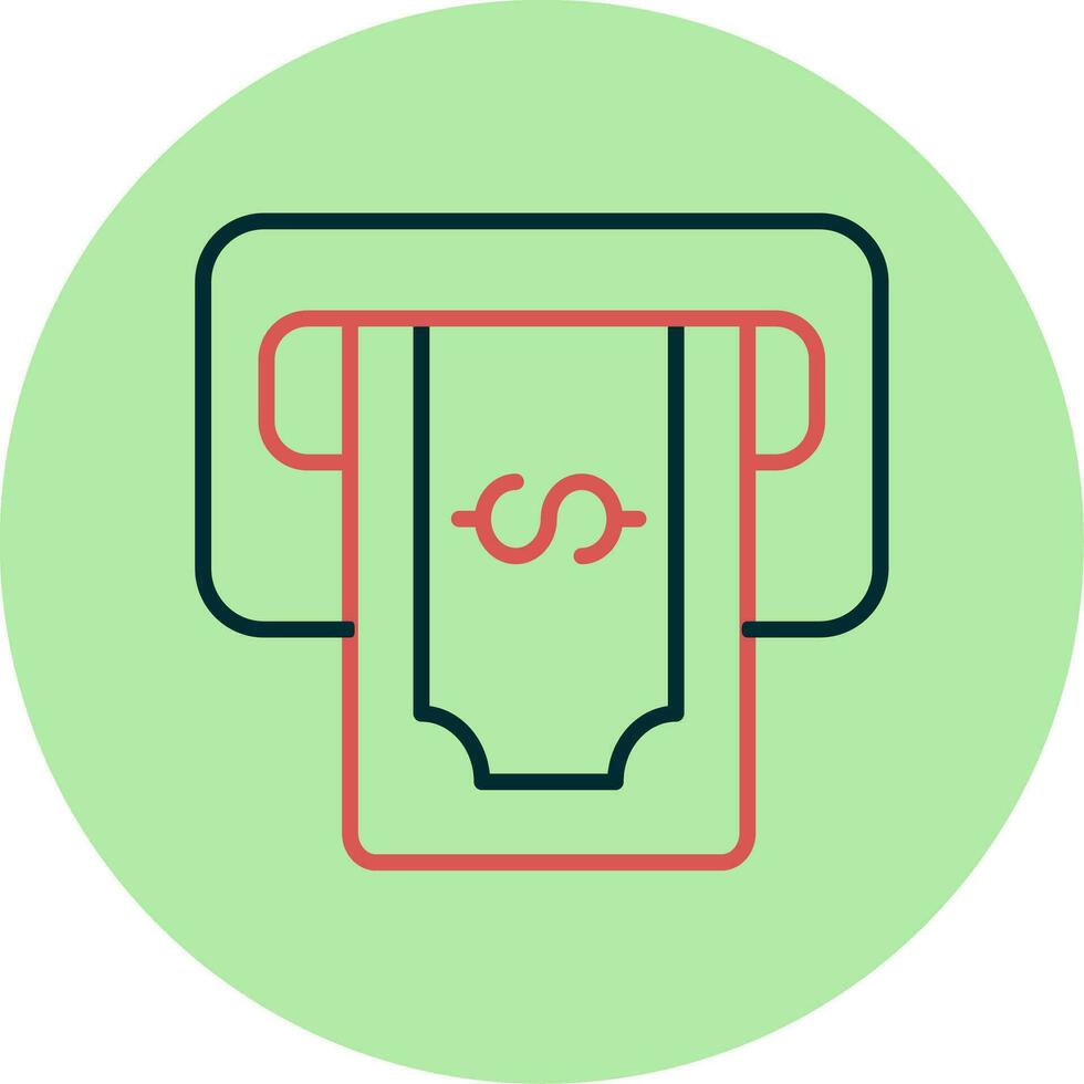 Withdraw Vector Icon