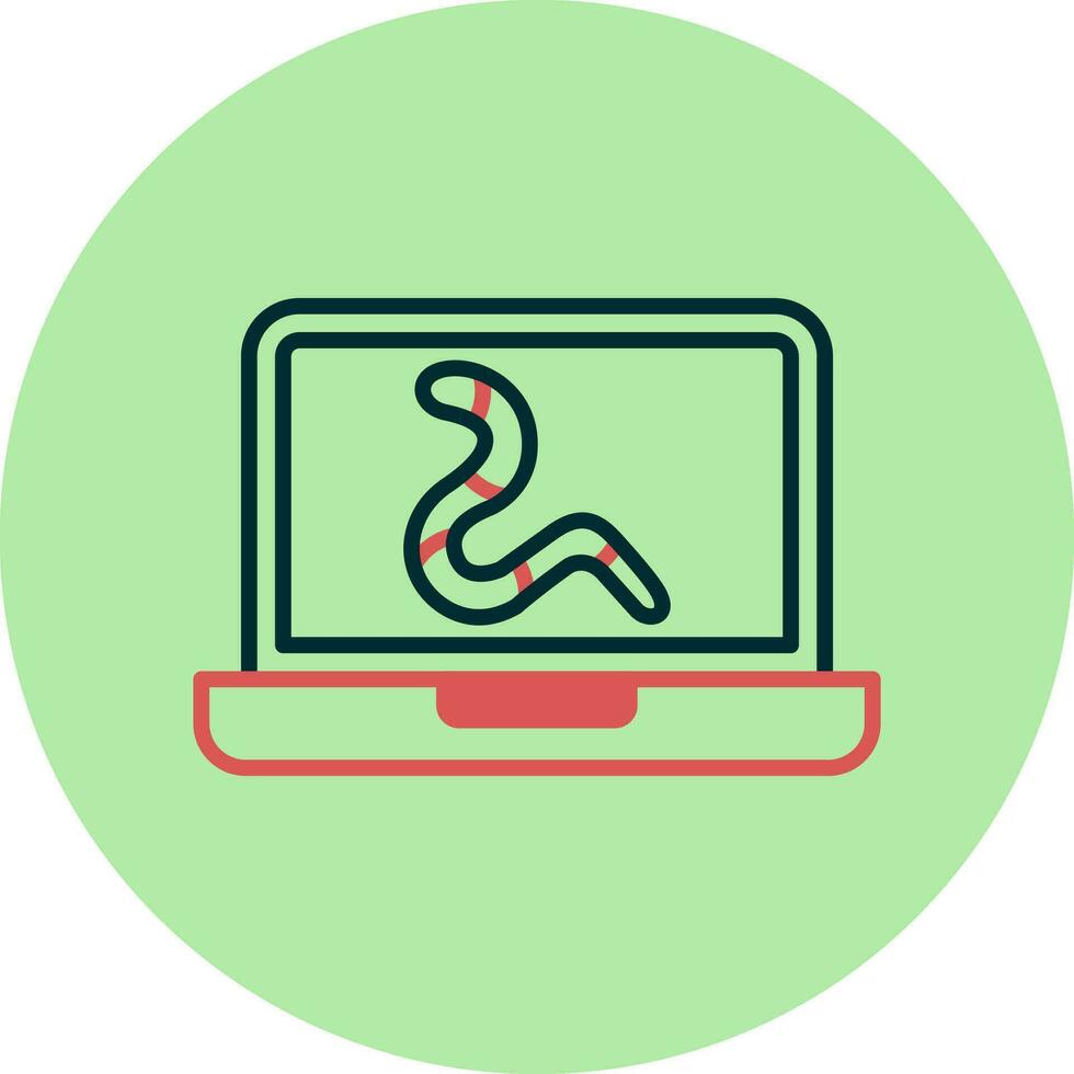 worm Vector Icon