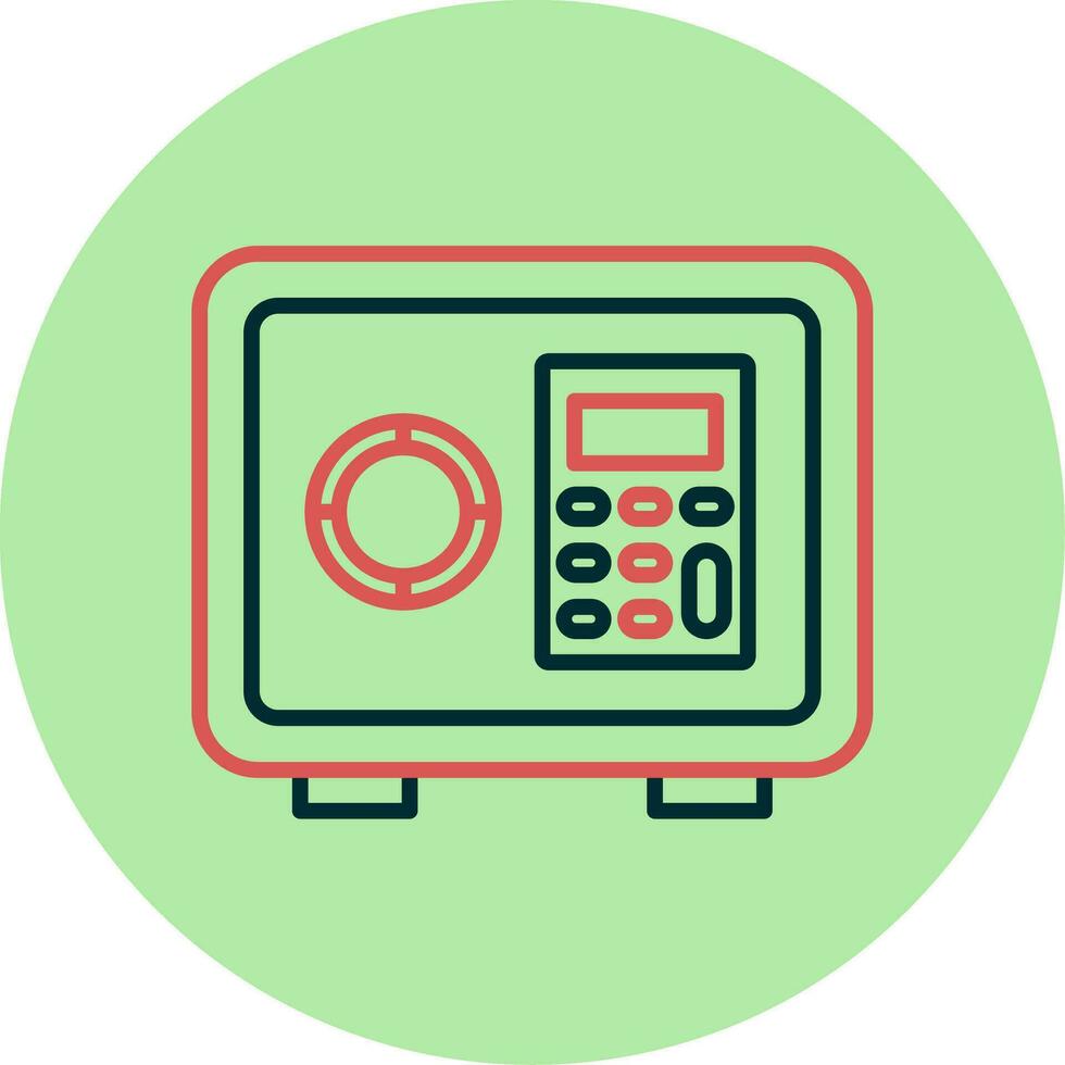 Safe Box Vector Icon