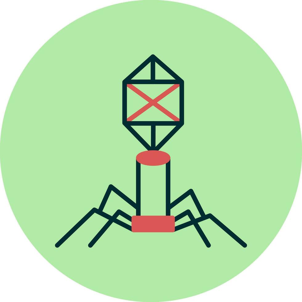 bacteriophage Vector Icon