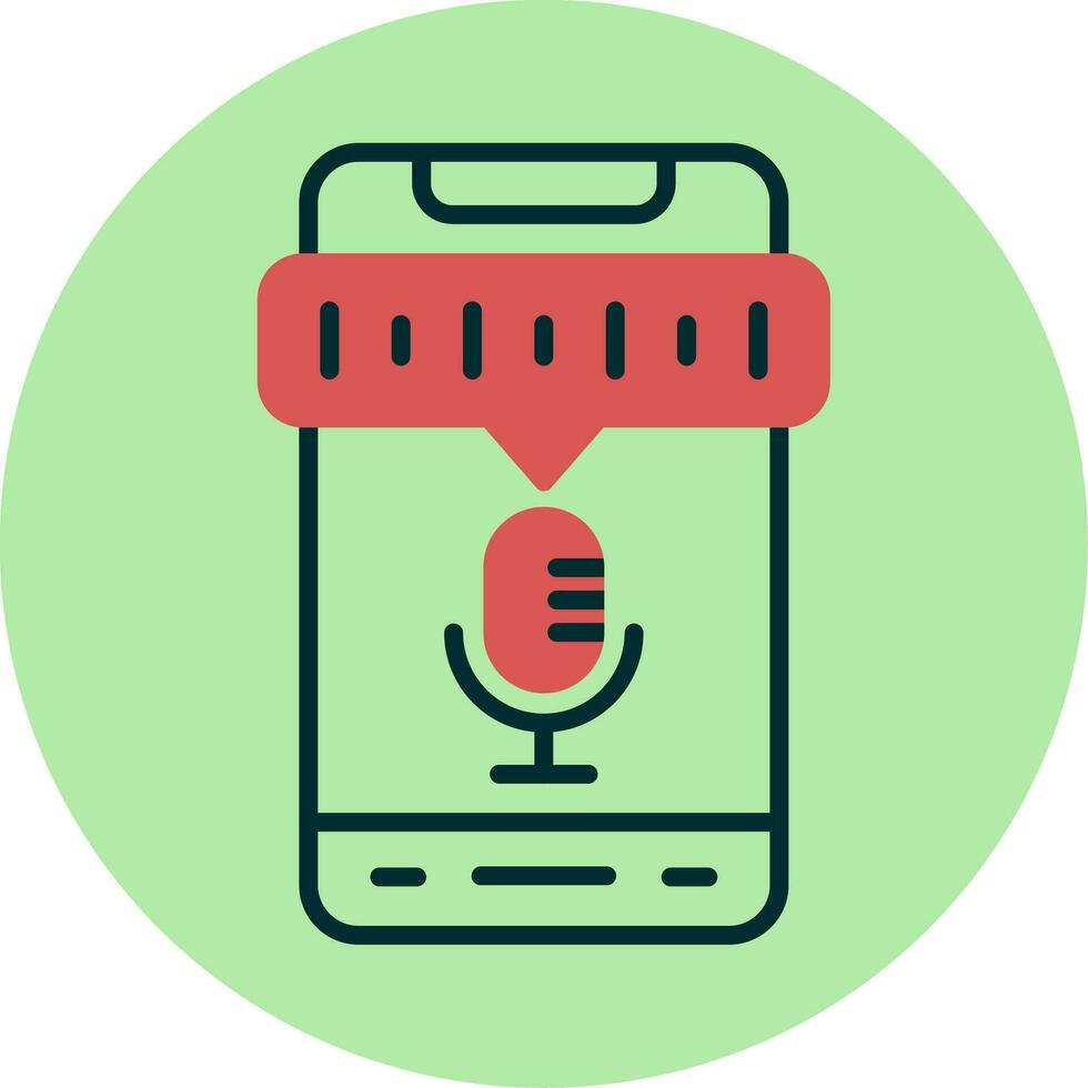 Voice Recorder Vector Icon