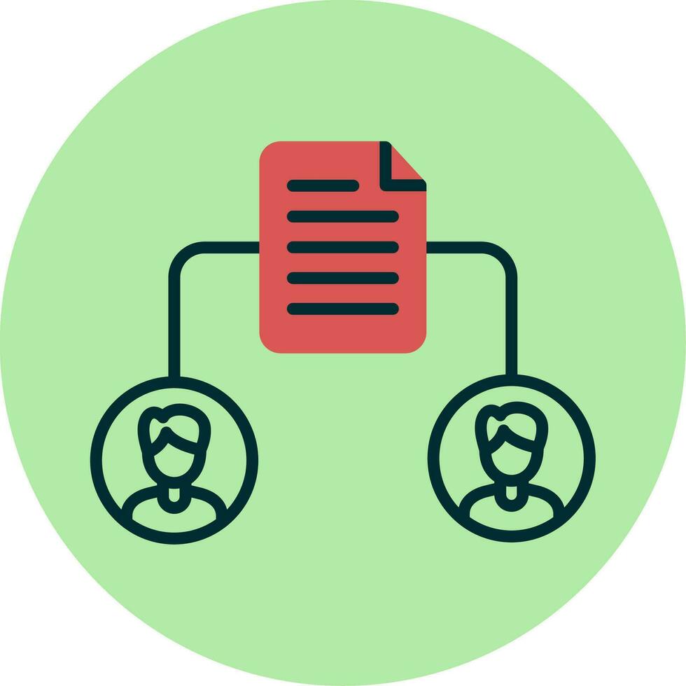 File Share Vector Icon