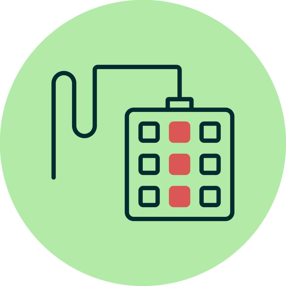 Keypad Vector Icon