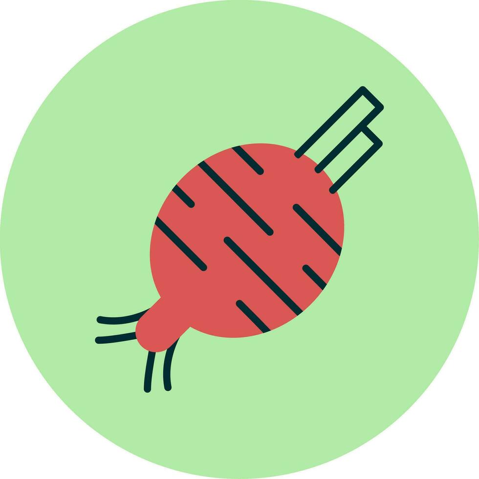 Beetroot Vector Icon