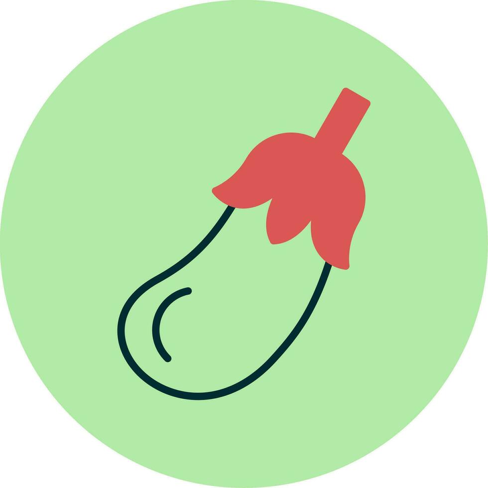 Eggplant Vector Icon