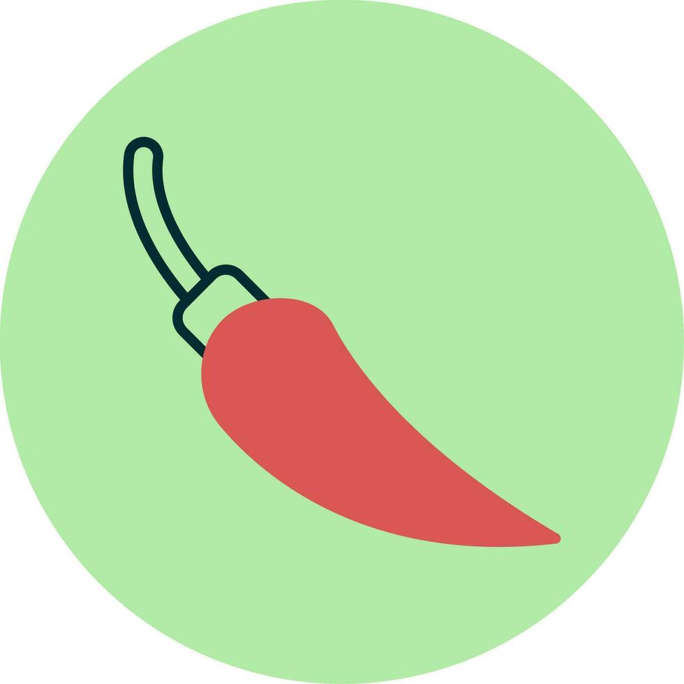 Chilli Pepper Vector Icon