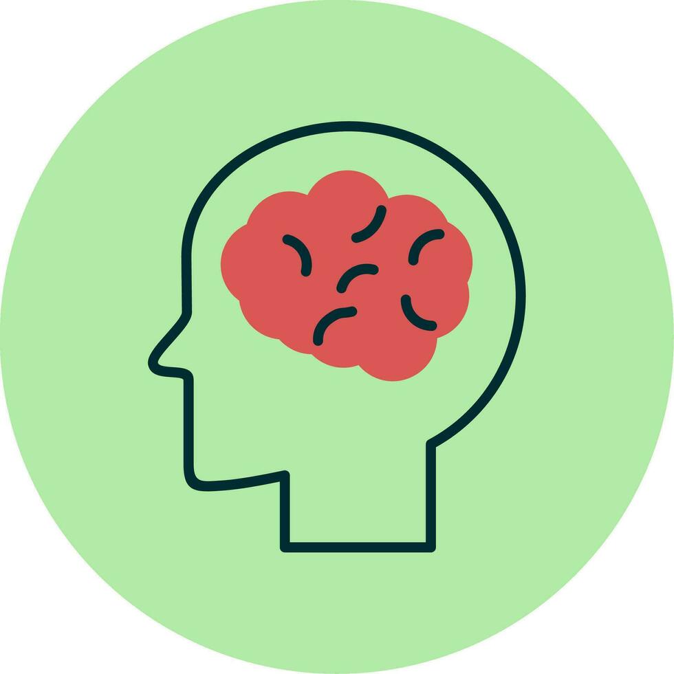 Human Brain Vector Icon