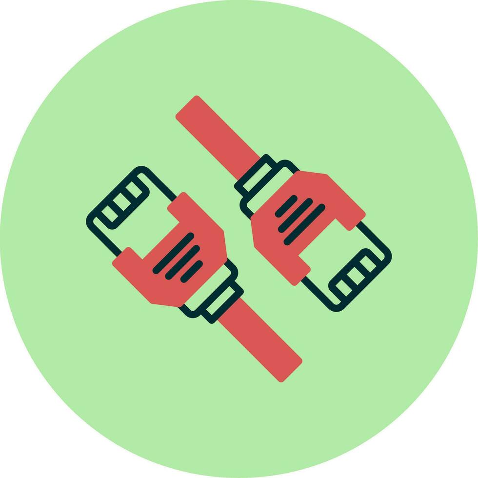 Network Cable Vector Icon