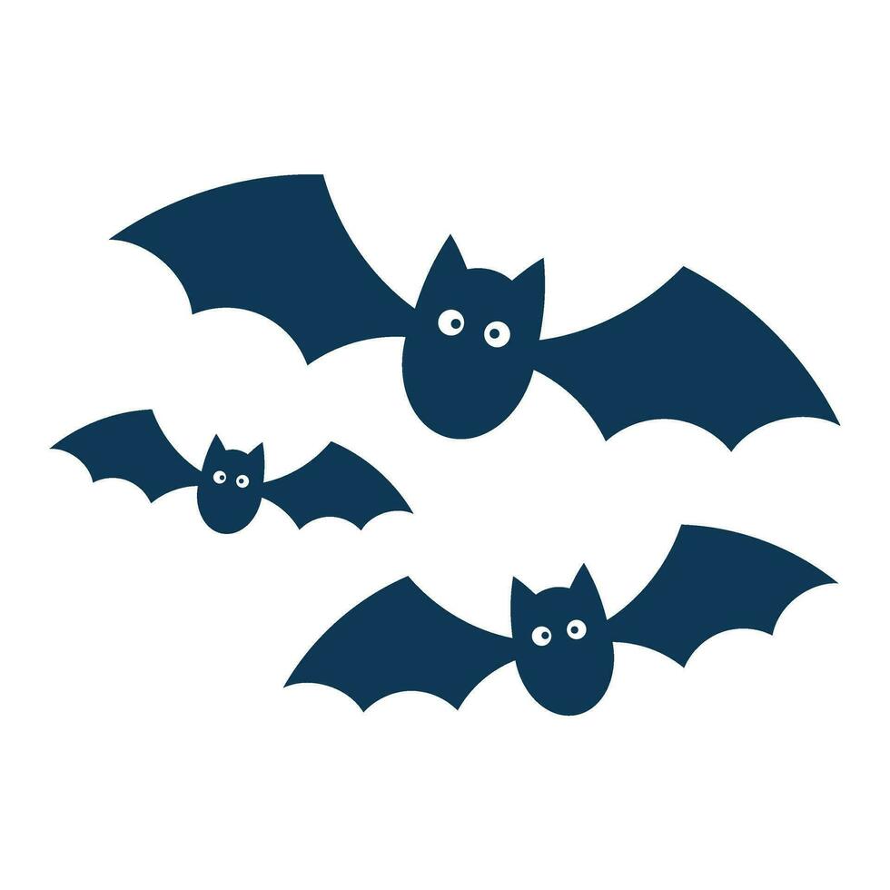 bats vector illustration