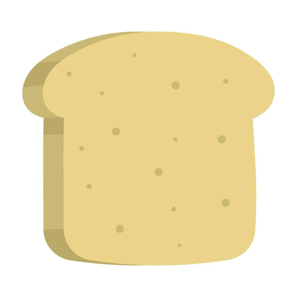 toast breakfast vector illustration