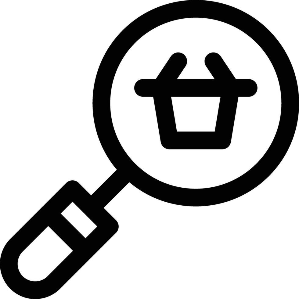 Search ECommerce Vector Icon