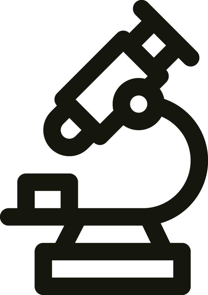 Microscope Vector Icon