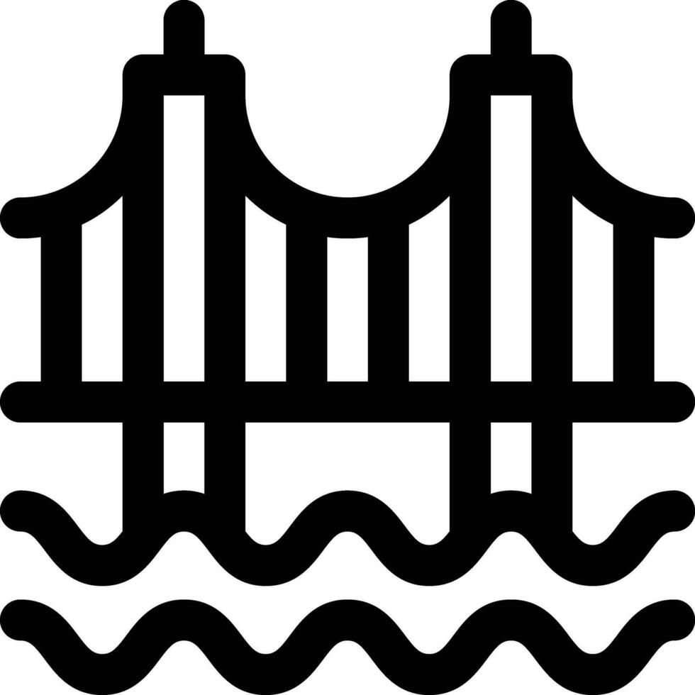 Bridge Vector Icon