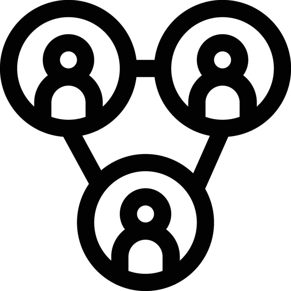 User Connection Vector Icon