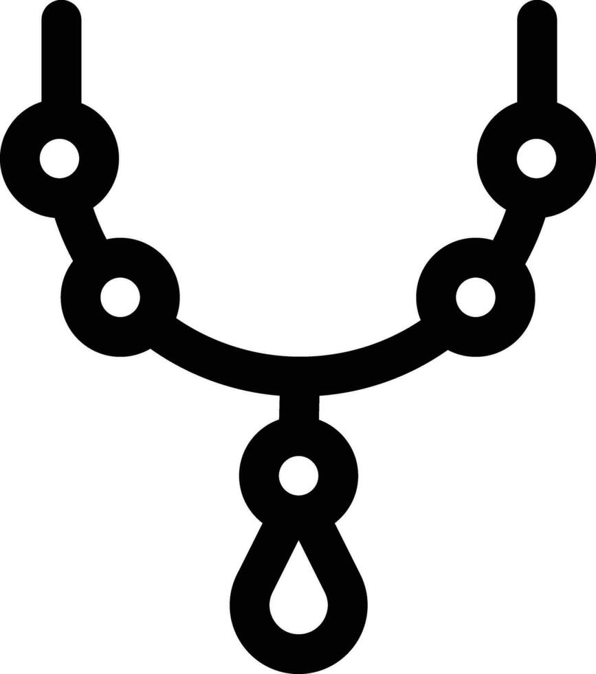 icono de vector de collar