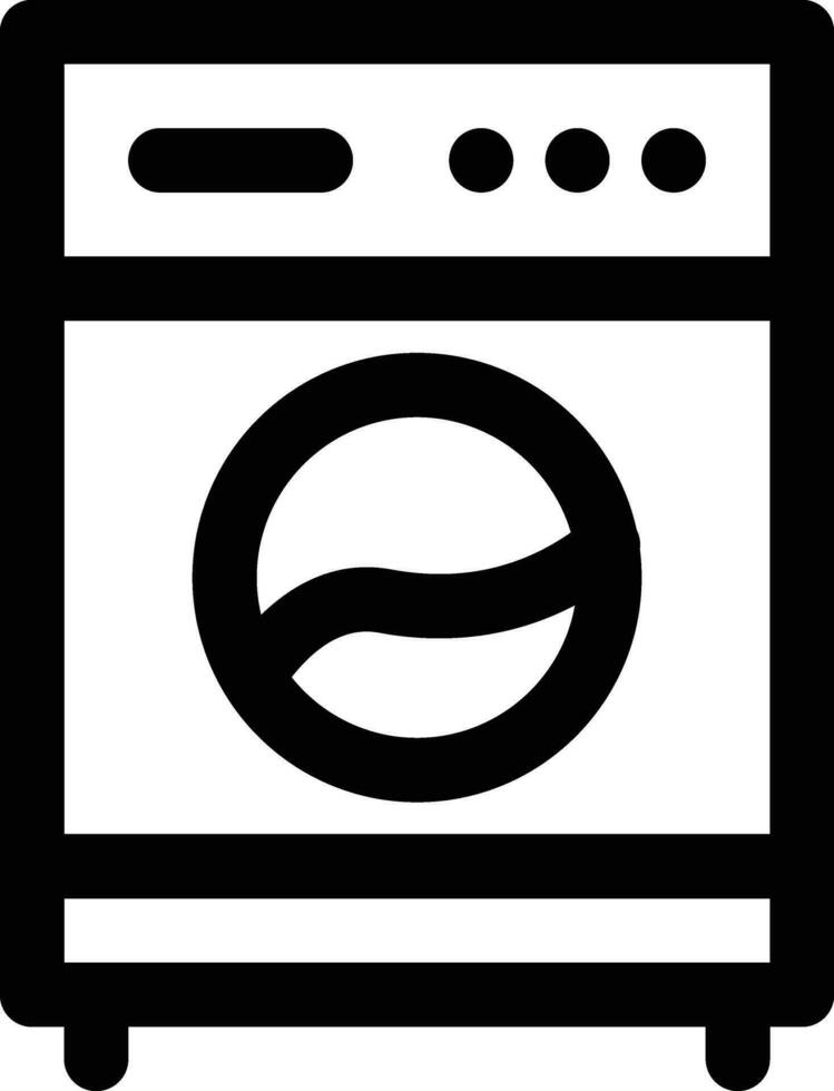 Washing Machine Vector Icon