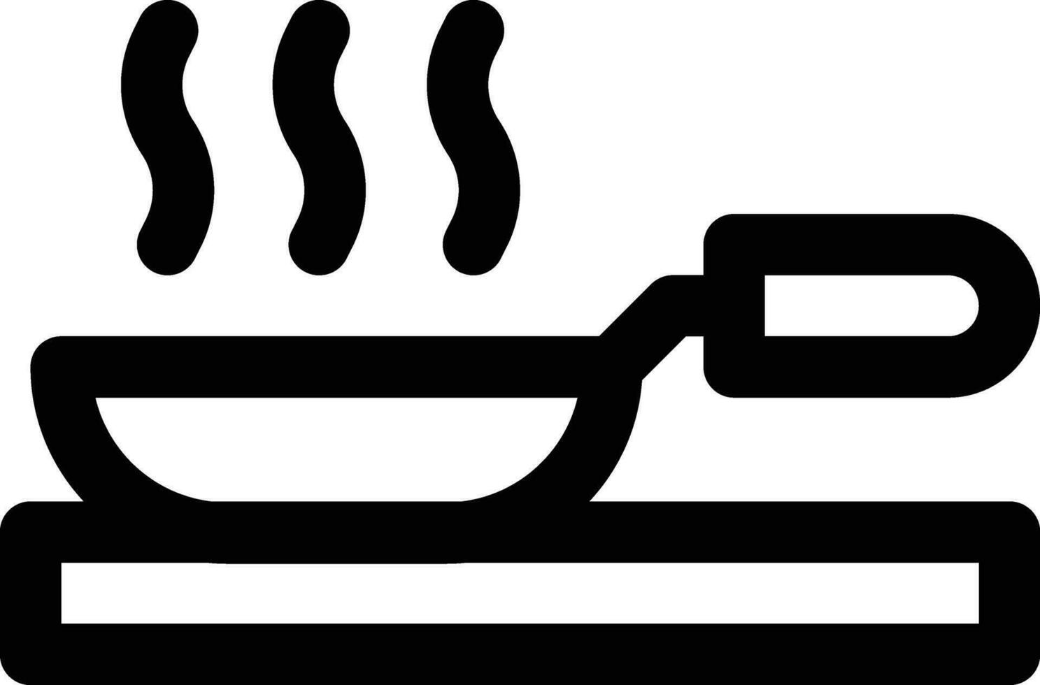 Frying Pan Vector Icon