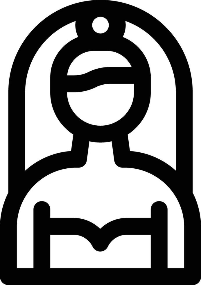 Bride Vector Icon
