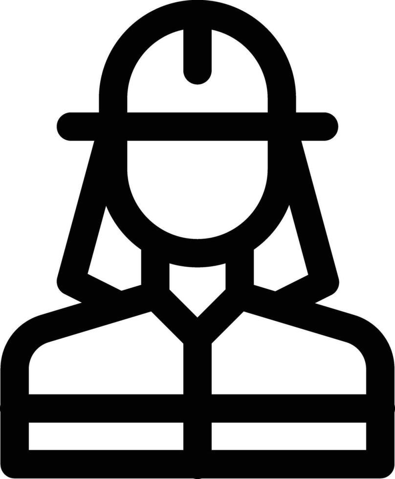 Fireman Vector Icon