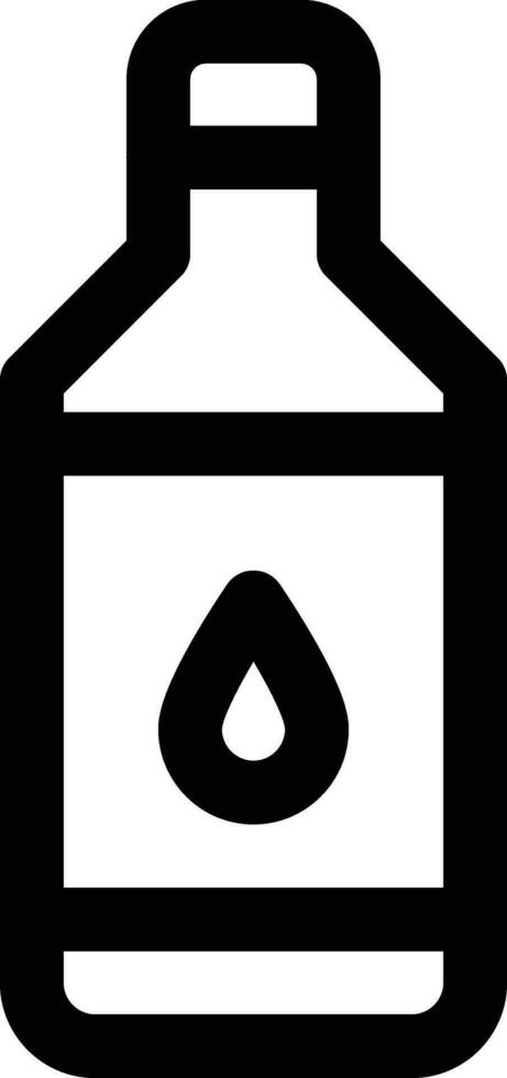 Water Bottle Vector Icon