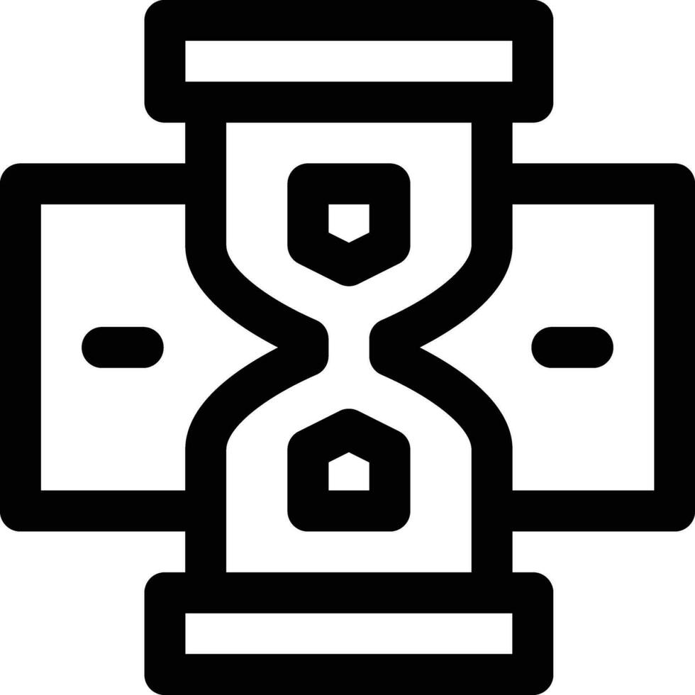 Sand Clock Vector Icon