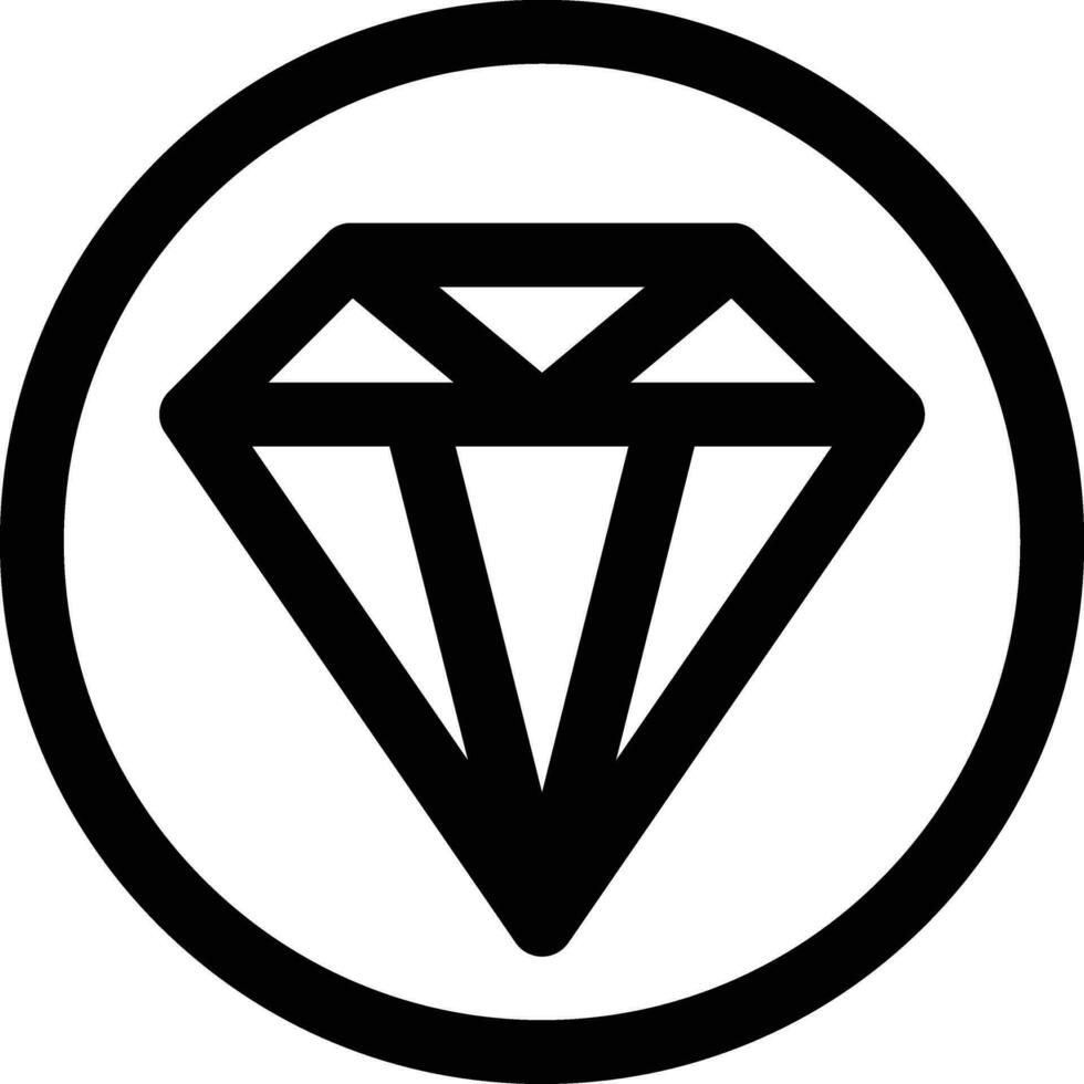 Diamond Vector Icon