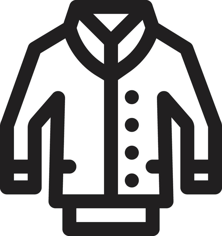 Varsity Jacket Vector Icon