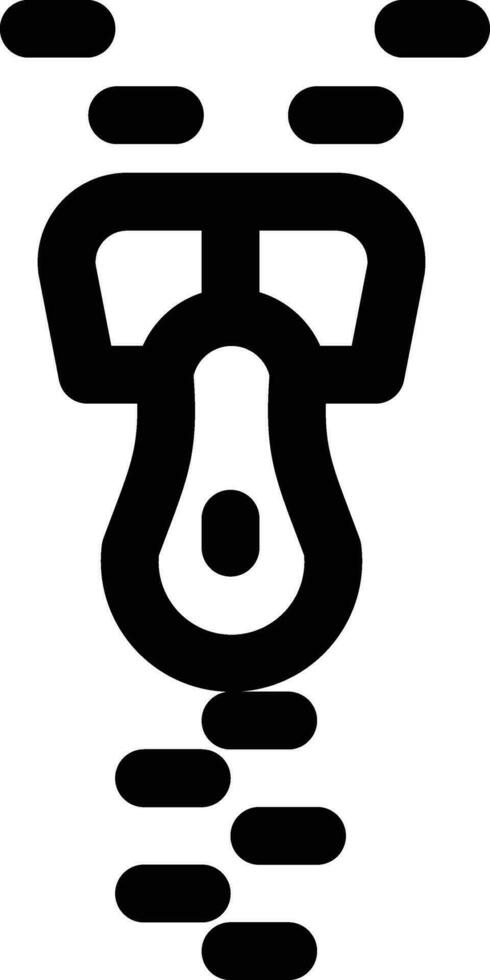 Zipper Vector Icon