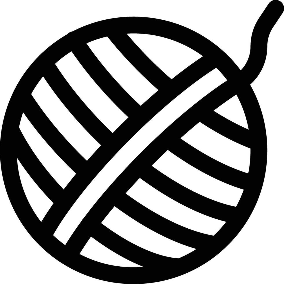 Yarn Ball Vector Icon