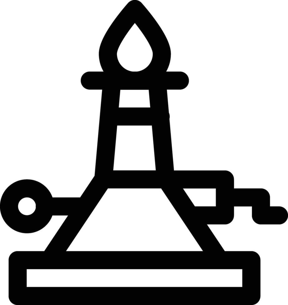 Bunsen Burner Vector Icon
