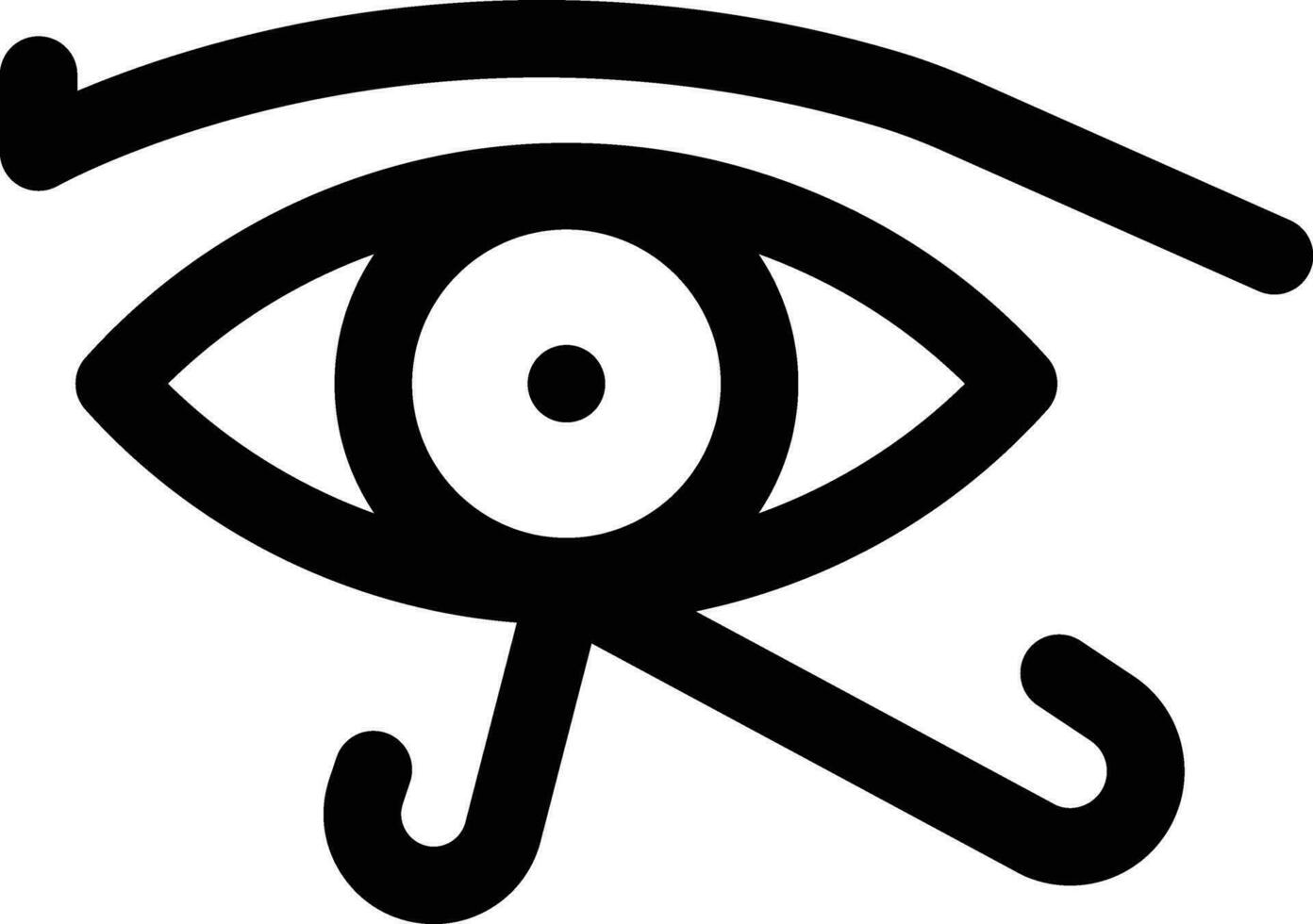 Hieroglyph Vector Icon