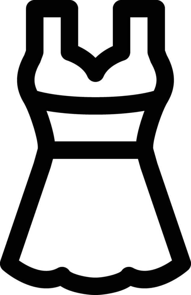 Woman Clothes Vector Icon