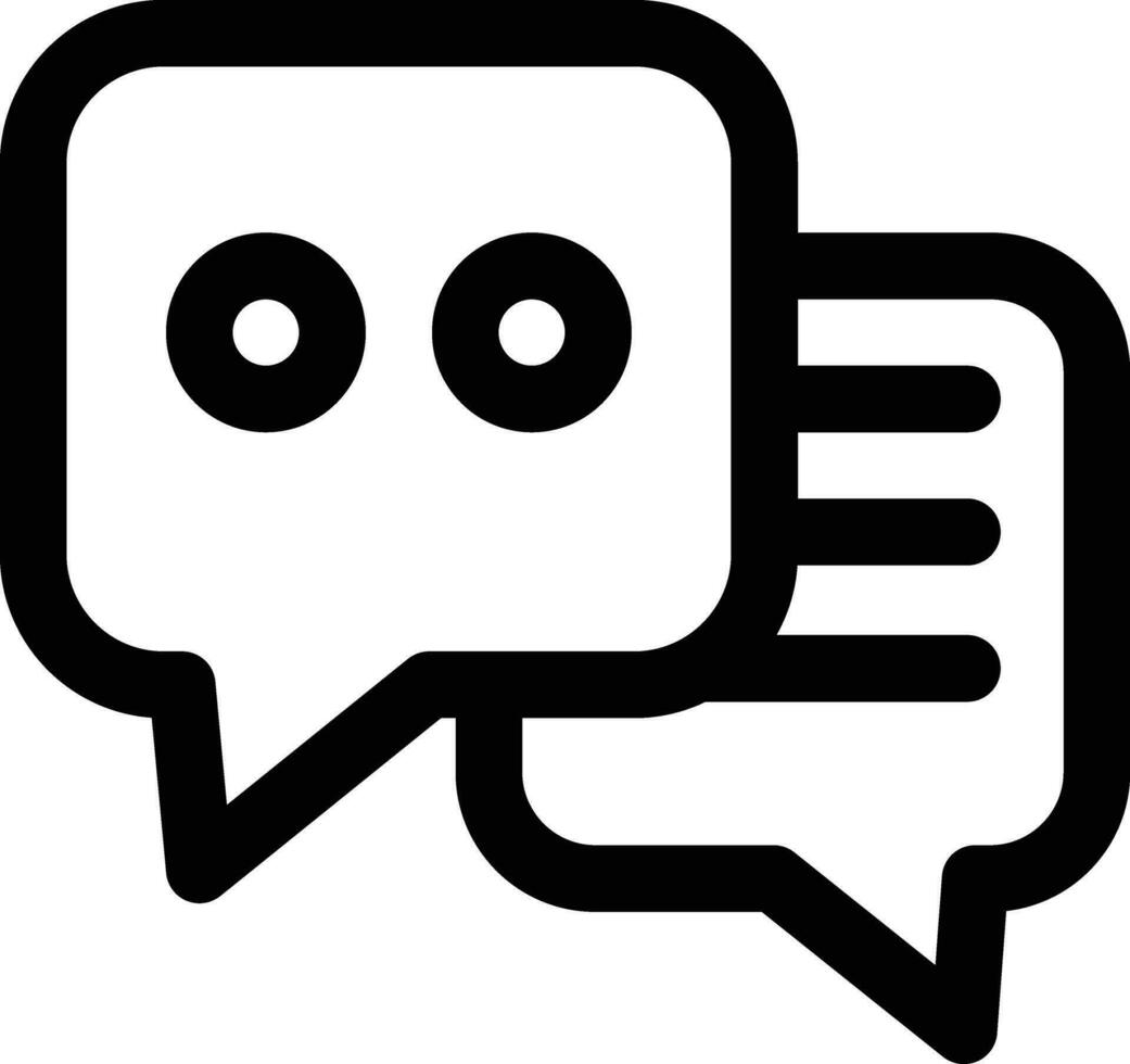 Bubble Chat Vector Icon