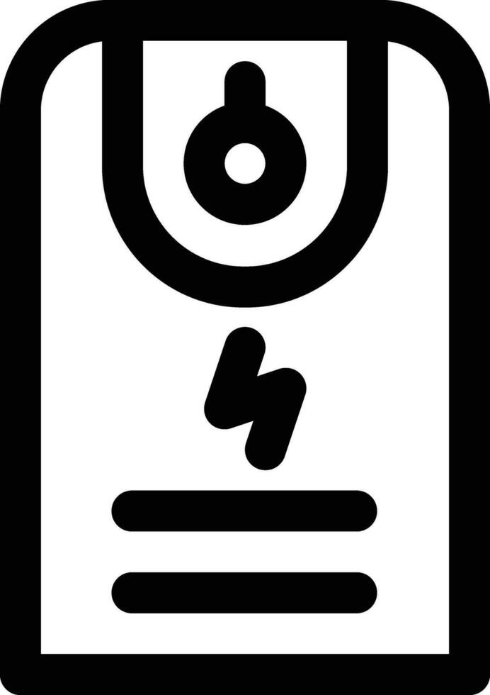 Uninterrupted Power Supply Vector Icon