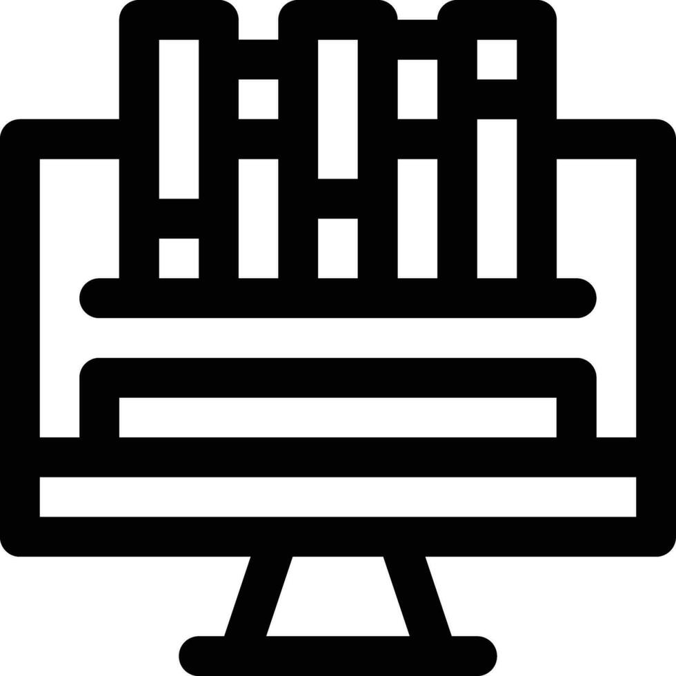 Online Library Vector Icon