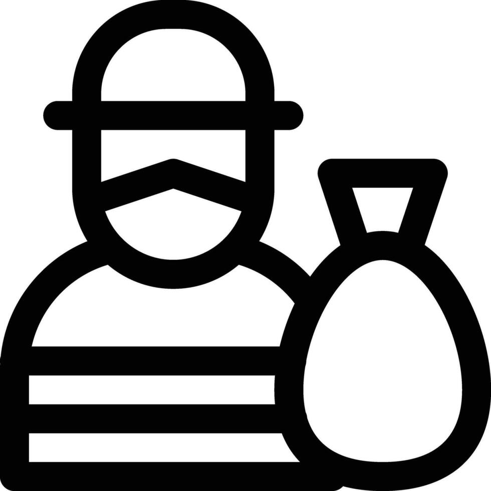 Robbery Vector Icon
