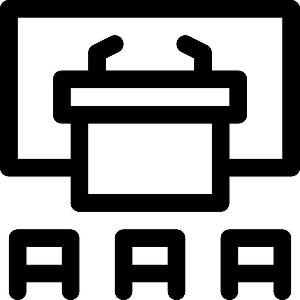 Press Room Vector Icon