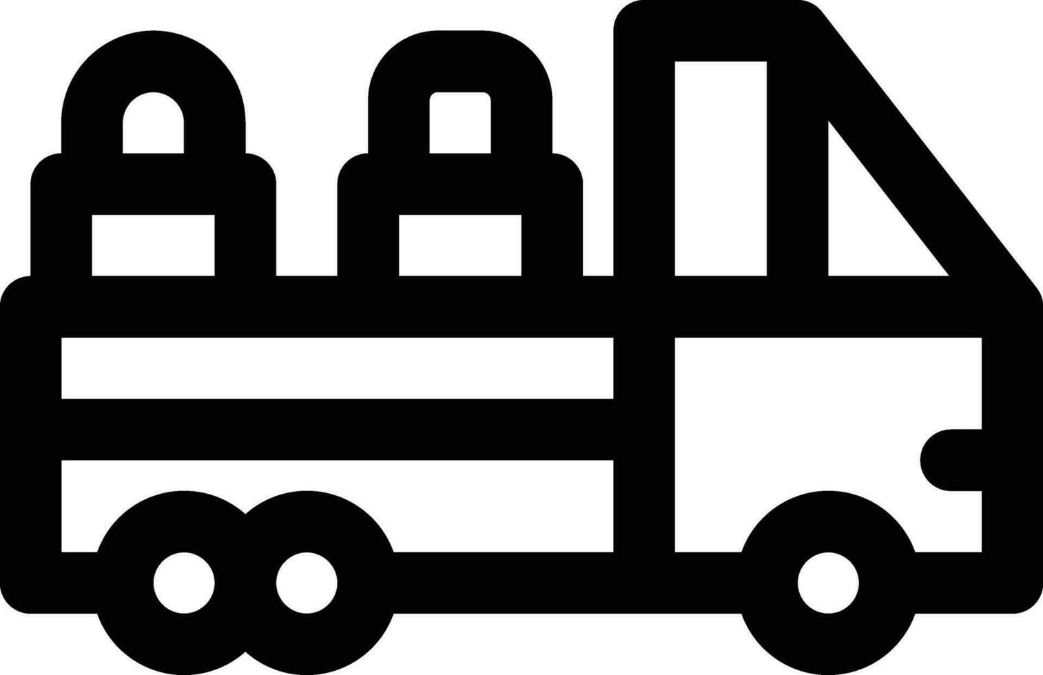 Luggage Conveyor Vector Icon