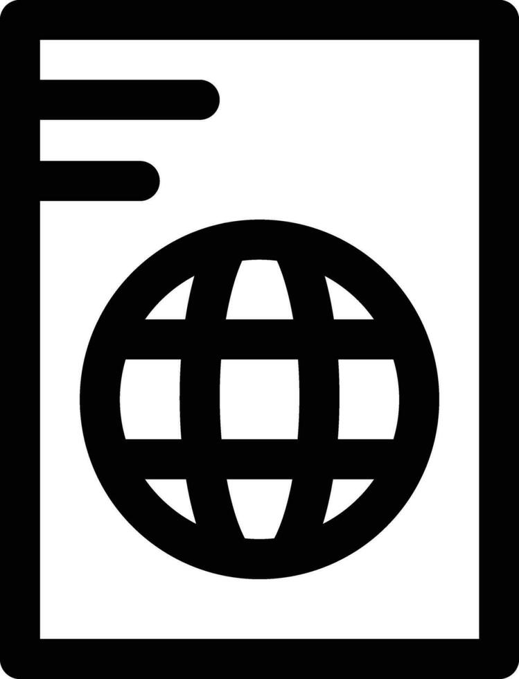 Passport Vector Icon