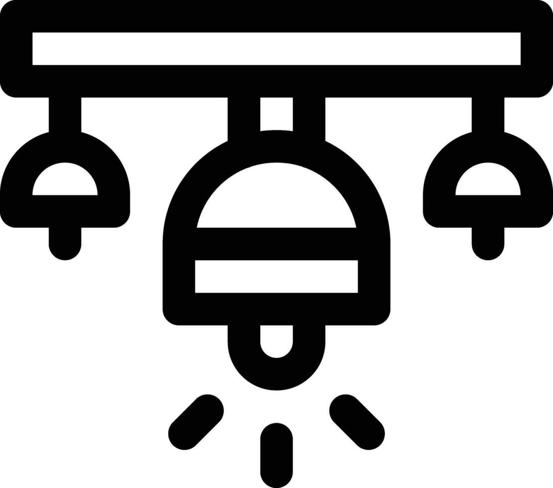 Ceiling Lamp Vector Icon